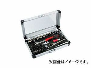 スエカゲツール Pro-Auto 1/4” 40PC. ウイングラチェットセット No.WR1440SS JAN：4989530605175