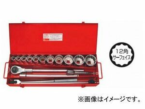 トップ工業/TOP ソケットレンチセット（差込角19.0mm） SWS-611M JAN：4975180805522