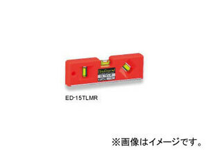 エビス/EBISU トレンディレベル（磁石付） 蛍光レッド ED-15TLMR JAN：4950515105522