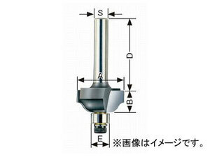 大見工業/OMI コーナービット/飾り面 ヒョータン面 トリマー用 HY1.5 JAN：4948572030109