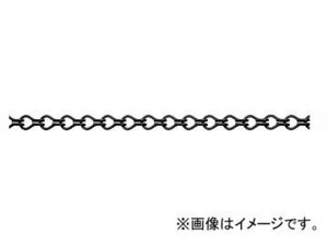 ニッサチェイン/NISSA CHAIN 二重 ファインカラー 黒 15m IR16E JAN：4968462046355