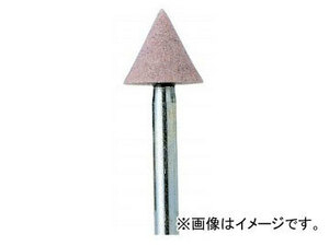 柳瀬/YANASE ビトリファイド軸付砥石 PA（ピンク） 三角タイプ P1316P 入数：10本