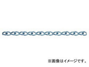 ニッサチェイン/NISSA CHAIN シングルジャック リール巻チェイン 鉄 ユニクロ 30m巻 R-IJ126 JAN：4968462155019