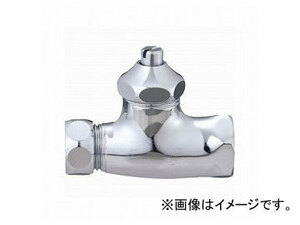 三栄水栓/SANEI D式化粧バルブ2型（ナット付）［共用形］ V210AD-2-13 JAN：4973987157943