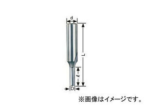 大日商/DAINISSYO 木工ビット 超硬ソリッドストレートビット ルーター用 12×6 SO126 JAN：4948572010484