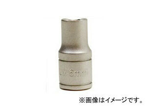 2輪 ヤザワ モーションプロ 6mmソケット クロームバナディウム鋼 YM08-0408 6mm JAN：4580219063530