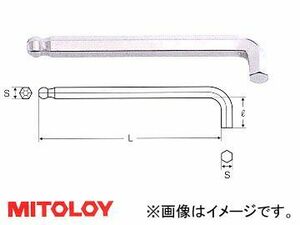 ミトロイ/MITOLOY L型ホローレンチ ボールポイント スタビー ショート スペア 4mm HBS40S