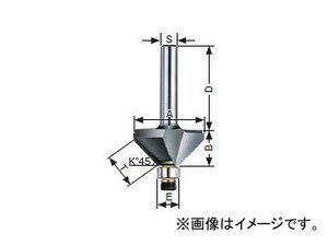 大日商/DAINISSYO コーナービット 角面 トリマー用 3分 KA3 JAN：4948572030727