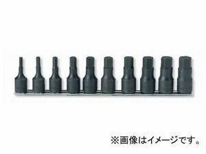 コーケン/Koken 1/2”（12.7mm） ヘックスビットソケット レールセット 10ヶ組 RS4012M/10-L60