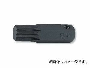 コーケン/Koken 1/2”（12.7mm） 3重4角ビット 107-16-M16