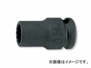 コーケン/Koken 3/8”（9.5mm） 12角ソケット（薄肉） 13406M-8