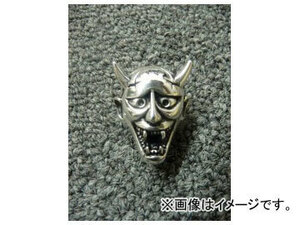 2輪 ライズ/RIDEZ ヘルメットアクセサリー 般若 TU-3555 カラー：SILVER JAN：4547655803175