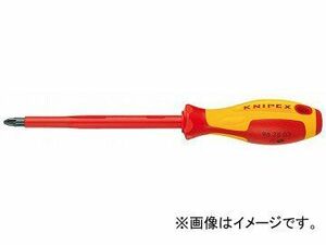 クニペックス/KNIPEX 絶縁ドライバー プラスネジ(ポジドライブ)用 品番：9825-00 JAN：4003773062370