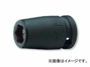 コーケン/Koken 3/8”（9.5mm） 6角ソケット（マグネット付） 13400MG-6