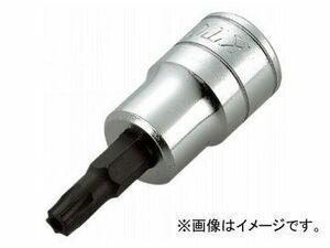 KTC 9.5sq.ショートT型いじり止めトルクスビットソケット BT3-T55HS