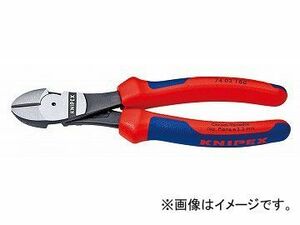 クニペックス/KNIPEX 強力型斜ニッパー 硬線用 品番：7402-160 JAN：4003773011873