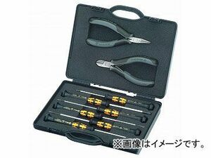 クニペックス/KNIPEX エレクトロニクスプライヤーセット 品番：002018ESD JAN：4003773051848