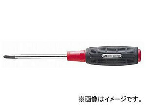 アネックス/ANEX スリットドライバー レギュラータイプ No.7000 レッド (+)2×100 JAN：4962485410032