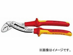 クニペックス/KNIPEX 絶縁アリゲーター ウォーターポンププライヤー 品番：8806-250 JAN：4003773034292