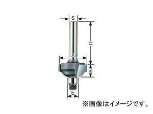 大日商/DAINISSYO コーナービット ヒョータン面 ルーター用 4分 HY4 JAN：4948572030147