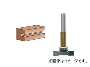 ライト精機 横溝ビット TR-64 トリマ用(6mm軸) 28×6×6mm 全長（mm）：55 幅（mm）：28 有効長（mm）：6 JAN：4990052002335