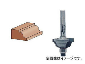 ライト精機 ヒョウタン面(コロ付) TR-11 トリマ用(6mm軸) 2分 全長（mm）：40 幅（mm）：20 有効長（mm）：10 JAN：4990052001710