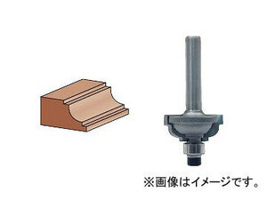 ライト精機 両段サジ面(コロ付) TR-41 トリマ用(6mm軸) 2.5分 全長（mm）：40 幅（mm）：23 有効長（mm）：10 JAN：4990052002014