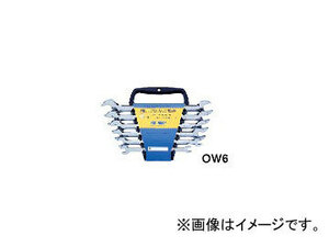 ライト精機 KINGSLEY TOOL/キングスレイツール 両口ロングスパナ6本組 OW6 JAN：4990052061394