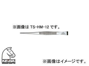 ケイバツール 多目的ストレートピンセット ビギナー用 120mm TS-HM-12