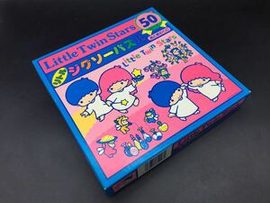 サンリオ リトルツインスターズ キキララ おときのくに ジグソー パズル 50ピース 1976 YANOMAN 50-28 昭和レトロ 当時物 検品済