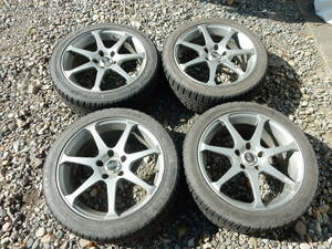 ヨコハマ　AVSモデル７　17x7.0J+40 114.3 5H ホイール　NEXEN WINGUARD Sport 215/45R17 スタッドレスタイヤセット