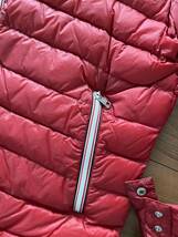 ☆★USDE品 MONCLER モンクレール　ライトダウン　赤　サイズ5☆★_画像3