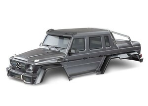 TRAXXAS　トラクサス　メルセデス・ベンツ　G63 カーボディ　ホワイト　Body Mercedes-Benz G 63　MODEL# 8825X　灰色