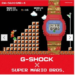 Gショック スーパーマリオブラザーズ　コラボモデル　DW-5600SMB-4JR