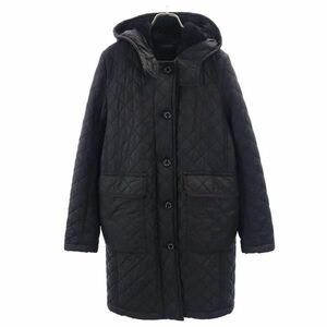 マッキントッシュ キルティング コート 40 黒 Mackintosh レディース 221107