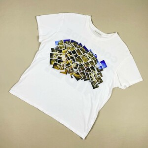 EACH OTHER イーチ アザー Tシャツ 半袖カットソー デザインプリント バッグロゴ レディース 白 ホワイト サイズXS*HB1688