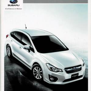 SUBARU　インプレッサ　スポーツ　カタログ　2011年11月