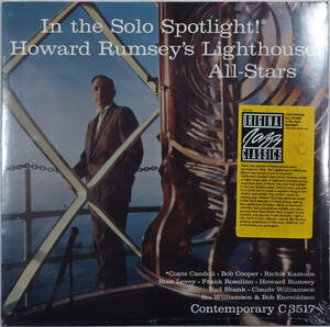 ◆HOWARD RUMSEY'S LIGHTHOUSE ALL-STARS/IN THE SOLO SPOTLIGHT (US OJC LP/Sealed) -Bud Shank, Claude Williamson, Conte Candoli