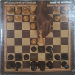 ◆ERNESTINE ANDERSON/NEVER MAKE YOUR MOVE TOO SOON (US LP/Sealed) -Monty Alexander, Ray Brown, Concord Jazz