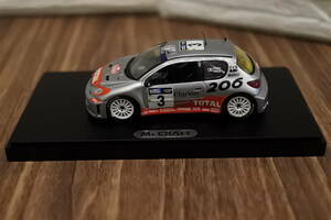 1/43 IXO　プジョー206　WRC　2002　レアモデル　