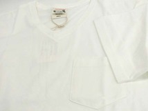 新品 グラッドハンド GLAD HAND 型番06　パックTEE Vネック ポケット 半袖　管理001 半袖シャツ white S_画像4