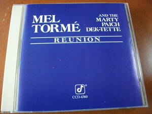 【CD】メル・トーメ &　マーティ・ペイチ Mel Torme & Marty Paich / Reuion (Concord 1988)