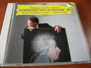 【CD】レヴァイン / ウィーンpo モーツァルト / 交響曲 第38番「プラハ」 、 第39番 (DGG 1986)