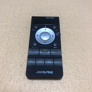  Alpine ALPINE flip down monitor RUE-2050 remote control used *