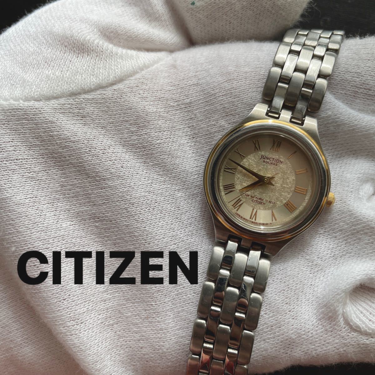 高質で安価 稼働品 シチズンエル シルバー文字盤 Finest CITIZENL