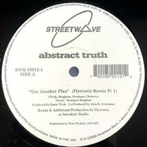 【DRUM N BASS】Abstract Truth - Get Another Plan (The Drum N' Bass Rmx) / Streetwave MusicSWM 50012-1 / VINYL 12 / US / flytronix_画像2