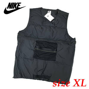  new goods XL size Nike City meido the best down Thermo Fit black Therma-FIT convertible bag DH1065-010 men's black 
