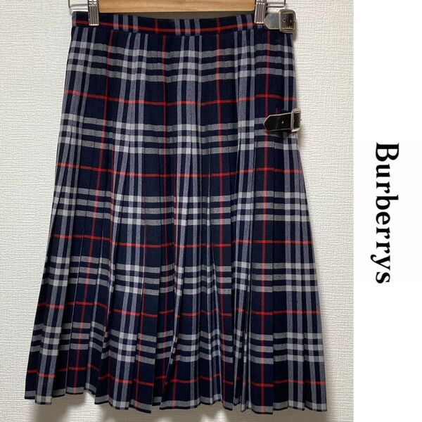 Burberry 巻きスカート バーバリー ヴィンテージ 90s ノバチェック プリーツスカート オールド