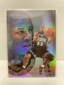 NBAカード　アントニオ・ダニエルズ　ANTONIO DANIELS FLAIR SHOWCASE FLAIR FLEER’97-‘98 SHOWSTOPPER 【ROOKIE カード】