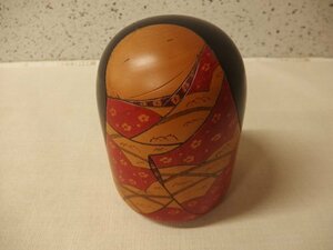 1120200s[...[ spring autumn ] literary creation kokeshi ] handicraft / ornament /H18cm/ secondhand goods 